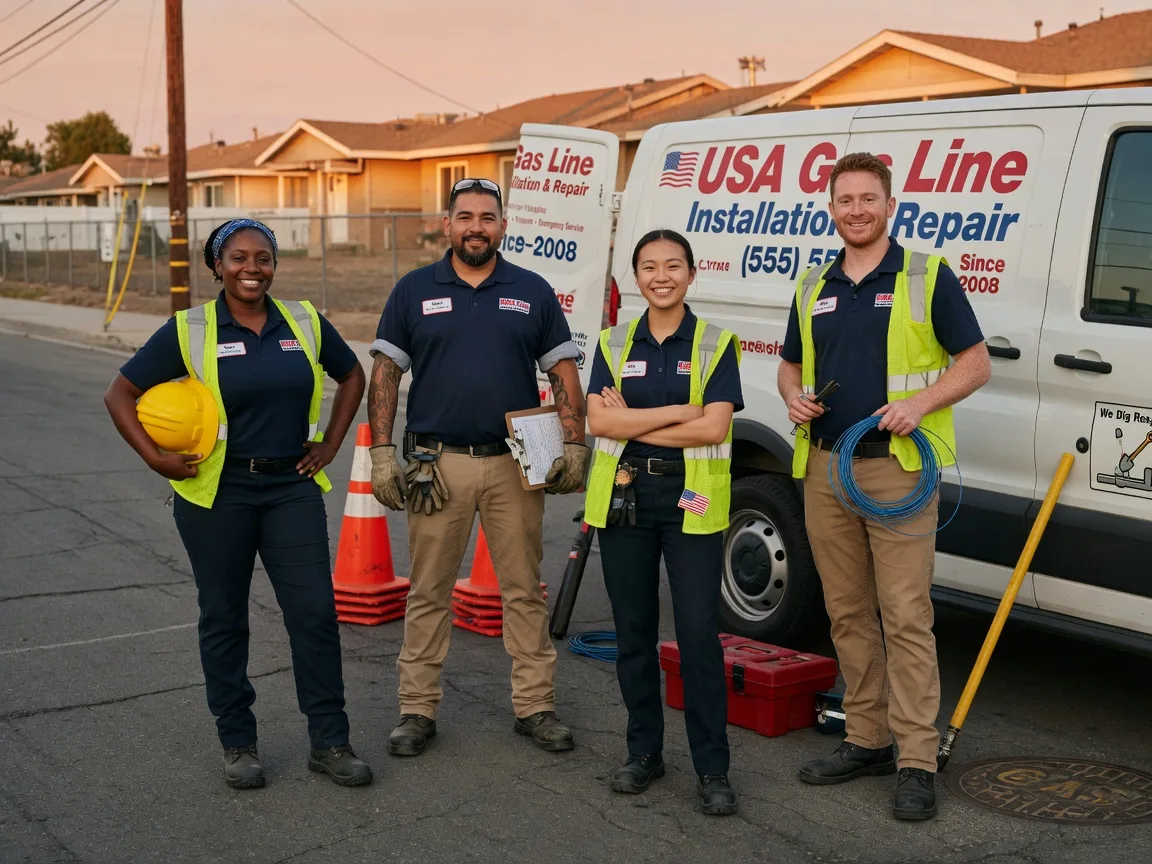 Gas Line Installation company in Anna, TX